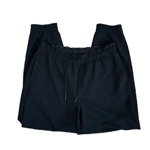 Athleta Metropolis Jogger Women's 10 Black Pockets Packable UPF 50+ Inseam 27.5"